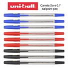 Kit Caneta Esferografica Uniball 0.7mm Sa-s C/9 Az Pt e Vm