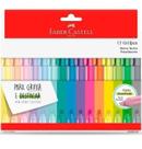 Kit Caneta Marca Texto Grifpen Faber Castell Estojo 15 cores