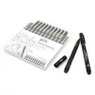 Kit Caneta Nanquim Uni Pin Fine Line - 12 Pontas