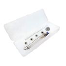 Kit caneta peeling diamante corpo de acrilico com 5 ponteiras