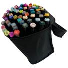 Kit Caneta Ponta Dupla 60 Cores Marcador Permanente Colorido para Livros de Colorir Buzpee Masterprint