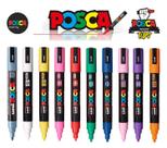 Kit Caneta Posca Pc-5m C/10 Unidades N18