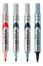 Kit Caneta Quadro Branco AZUL/PRETO/VERMELHO/VERDE - Ponta Fina