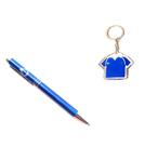 Kit Caneta Roller Ball Touchscreen chaveiro do Cruzeiro produto oficial