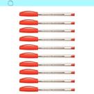 Kit Caneta Trilux 032 Faber-Castell Vermelha 15 Unidades Vermelho