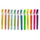 Kit Canetas Marca Texto 6 Cor Pastel 6 Neon Slim Masterprint