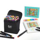 Kit Canetas Touch de Colorir Profissional Macardor de 48 Cores Ponta Dupla Livro De Desenho de Colorir
