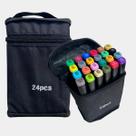 Kit Canetinha 24 Unidades Cores Perfeitas Para Desenho Escolar