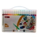 Kit Canetinha 48 Cores Marcador De Tinta Acrílica RUI