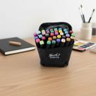 Kit Canetinhas Ponta Dupla 36 Cores Estojo Escolar para Desenhos Vibrantes Kit Canetinhas Ponta Dupla 36 Cores Estojo Escolar para Desenhos Vibrantes