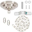 Kit Canopy Kit de luminária pesada SHENGQINGTOP, corrente de 15 cm e 1,8 m