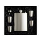 Kit Cantil De Bolso Inox Copos Funil Portátil Premium 6 pçs