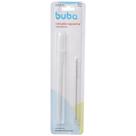 Kit Canudo Repositor BUBA em Silicone com Escova - Fresh e Patinete