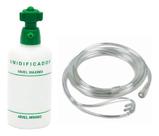 Kit Cânula Silicone salter labs copo frasco umidificador torpedo tubo oxigênio