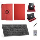Kit Capa 360/Can/Pel/Teclado tablet Mini 5 - 7.9" Verm
