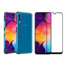 Kit Capa Anti choque + Película 3D Vidro Temperado Galaxy A30S / A50