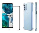 Kit Capa Anti Impacto Moto G52 + Película De Vidro 3D Kit Capa Anti Impacto Moto G52 + Película De Vidro 3D