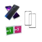 Kit Capa Anti Impacto para Moto G8 + 2 Pel. de Vidro 3D Kit Capa Anti Impacto para Moto G8 + 2 Pel. de Vidro 3D