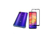 Kit Capa Anti Impacto + Película Vidro 5d Redmi Note 7 Kit Capa Anti Impacto + Película Vidro 5d Redmi Note 7