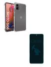 Kit Capa Anti Impactos + Película Fosca Privacidade Para Moto G06 Kit Capa Anti Impactos + Película Fosca Privacidade Para Moto G06