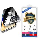 Kit Capa Anti Shock P/ iPhone 14 Plus Pro Max + Película 3d