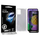 Kit Capa Anti Shock + Película Vidro Privacidade 3d P/ LG K62 LMK520BMW - Cell In Power25