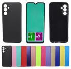 Kit Capa Aveludada Para Galaxy A15 M15 + Pelicula Ceramica