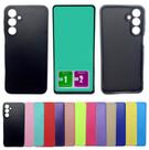 Kit Capa Aveludada Para Galaxy A16 + Pelicula Ceramica