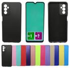 Kit Capa Aveludada Para Galaxy M13 M23 + Pelicula Ceramica