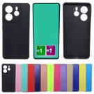 Kit Capa Aveludada Para Galaxy Note 14 4g + Pelicula Ceramic Kit Capa Aveludada Para Galaxy Note 14 4g + Pelicula Ceramic