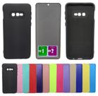 Kit Capa Aveludada Para Galaxy S10e + Pelicula Privacidade
