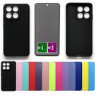 Kit Capa Aveludada Para Moto G86 + Pelicula Privacidade