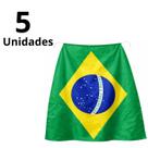 KIT Capa Brasil Torcida Verde Amarelo Grande 130x90 Futebol Quantidade:KIT 5 KIT Capa Brasil Torcida Verde Amarelo Grande 130x90 Futebol Quantidade:KIT 5