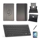 Kit Capa/Can/Pel/Teclado 360 Galaxy Tab S5e SM T725 10.5 Preto