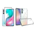 Kit Capa Capinha Anti Impacto + Película 3D de Vidro Para Samsung Galaxy M54