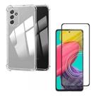 Kit Capa Capinha Anti Impactos + Pelicula Vidro 3d Para Samsung Galaxy M54 5G Kit Capa Capinha Anti Impactos + Pelicula Vidro 3d Para Samsung Galaxy M54 5G