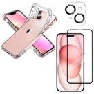 Kit Capa Capinha E Película de Cerâmica Premium 9D E Película de Câmera Para iPhone 15 6.1 Kit Capa Capinha E Película de Cerâmica Premium 9D E Película de Câmera Para iPhone 15 6.1