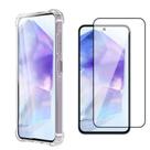 Kit Capa Capinha Para Galaxy A55 Anti Impacto + Película 3d