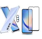 Kit Capa Capinha Para Samsung Galaxy A34 +Pelicula 3D +Camera Kit Capa Capinha Para Samsung Galaxy A34 +Pelicula 3D +Camera