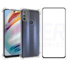 Kit Capa Capinha + Pelicula Vidro 9d + Pelicula Skin Verso + Pelicula Câmera Para Motorola Moto G60