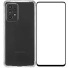 Kit Capa Capinha Protetora Galaxy A52 5g + Pelicula Vidro 3d