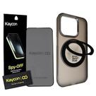 Kit Capa Capinha Translucida Ring Colors MagSafe Compatível com iPhone 15 Pro e Película Premium kit de Limpeza Kit Capa Capinha Translucida Ring Colors MagSafe Compatível com iPhone 15 Pro e Película Premium kit de Limpeza