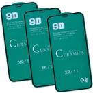 Kit Capa Capinha Transparente + 3 Películas Cerâmica Fosca para Iphone 11