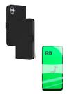 Kit Capa Carteira Flip + Película Cerâmica 9D Para Samsung Galaxy A07
