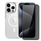 Kit Capa case capinha Anti-Slip Magsafe e Pelicula Defender Pro Privacidade para iPhone 15 Pro Max - Gshield