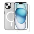 Kit Capa case capinha Magsafe Pro e Película Nano Vidro para iPhone 15 Plus - Gshield