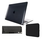 Kit Capa Case Compativel Com Macbook NEW AIR 15.3 A2941 A3114 A3241 Com Chip M2 M3 M4 com Capa Neoprene e Pelicula de Teclado