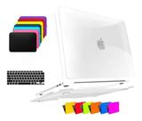 Kit Capa Case Compatível Com Macbookk PRO 15 A1286 Entrada CD DVD Com Neoprene e Película de Teclado