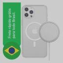 Kit Capa Case Maggsafe + Carregador Maggnetico Compativel iPhone 17 Pró Max