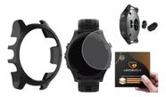 kit capa case plug para garmin 935 pelicula